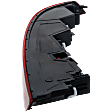 2019 Audi Q5 Technik - Driver Side, Lower Halogen Tail Light, With bulb(s), Mounts on Bumper, OE Replacement
