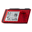 Passenger Side, Inner Tail Light, with Bulb, Halogen, Clear Lens