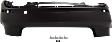 Rear Primed Bumper Cover