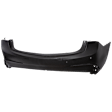 Rear Primed Bumper Cover, Advance/Base/Elite/Technology Models, With Parking Aid Sensor Holes