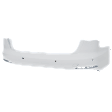 Rear Primed Bumper Cover, With Tow Hook Cover