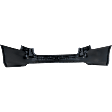 Rear Primed Bumper Cover, Wagon, For Models Without S-Line Package, With Parking Aid Sensor Holes
