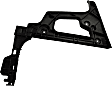 Rear, Driver Side Bumper Bracket, Bumper Cover Guide