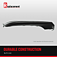 Rear Bumper Trim, Textured Black