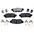 1391H980757E3 2-Wheel Set Rear Brake Disc and Pad Kit, Plain Surface 309.12 mm Element3 Series, Includes (1) Brake Pad Set and (2) Brake Disc