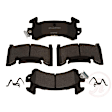 154CH56757R 2-Wheel Set Front Brake Disc and Pad Kit, Plain Surface 266.7 mm RWD R-Line Series, Includes (1) Brake Pad Set and (2) Brake Disc