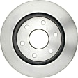 56825 Front, Driver or Passenger Side Brake Disc, Plain Surface, Vented, 6 Lugs,, Specialty Truck, Medium Duty & School Bus Series