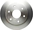 2003 Chevrolet Tahoe - Front Brake Disc, Plain Surface, Vented, 6 Lugs, 304.8 mm, 5.3L 8Cyl, R-Line Series