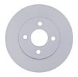 580137FZN Front, Driver or Passenger Side Brake Disc, Coated, Plain Surface, Vented, 4 Lugs, 256.03 mm, Element3 Series