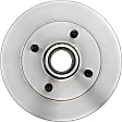 6036R Front, Driver or Passenger Side Brake Disc, Plain Surface, 4 Lugs, 236.22 mm, R-Line Series