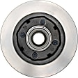 6036R Front, Driver or Passenger Side Brake Disc, Plain Surface, 4 Lugs, 236.22 mm, R-Line Series