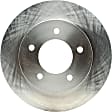 66630R Front, Driver or Passenger Side Brake Disc, Plain Surface, Vented, 5 Lugs, 307.85 mm, 4WD, R-Line Series