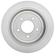 66670FZN Rear, Driver or Passenger Side Brake Disc, Coated, Plain Surface, Solid, 5 Lugs, 334.01 mm, Element3 Series
