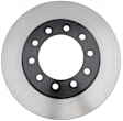 680305 Front, Driver or Passenger Side Brake Disc, Plain Surface, Vented, 10 Lugs, 369.06 mm, Specialty Truck, Medium Duty & School Bus Series