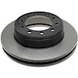 680305 Front, Driver or Passenger Side Brake Disc, Plain Surface, Vented, 10 Lugs, 369.06 mm, Specialty Truck, Medium Duty & School Bus Series