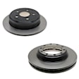680639 Front, Driver or Passenger Side Brake Disc, Plain Surface, Vented, 8 Lugs, RWD, Specialty Truck, Medium Duty & School Bus Series