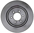 680976R Rear, Driver or Passenger Side Brake Disc, Plain Surface, Vented, 6 Lugs, 348.23 mm, R-Line Series