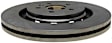 2015 Lincoln MKS - Front, Driver or Passenger Side Brake Disc, Plain Surface, Vented, 5 Lugs, 351.79 mm, 3.7L 6Cyl, R-Line Series
