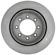 681017R Rear, Driver or Passenger Side Brake Disc, Plain Surface, Vented, 8 Lugs, 362.8 mm, R-Line Series