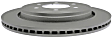 2016 Ford F-150 - Rear, Driver or Passenger Side Brake Disc, Coated, Plain Surface, Vented, 6 Lugs, 336.04 mm, Power Operated Parking Brake, 3.5L 6Cyl, Element3 Series