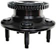 712107 Rear, Driver or Passenger Side Wheel Hub, 5 Lugs, With Bearing, R-Line Series