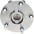 712402 Rear, Driver or Passenger Side Wheel Hub, 5 Lugs, R-Line Series