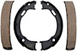 745PG Parking Brake Shoe - Direct Fit, 2-Wheel Set