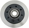 76808R Front, Driver or Passenger Side Brake Disc, Plain Surface, Vented, 8 Lugs, 325.63 mm,, R-Line Series