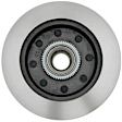 76808R Front, Driver or Passenger Side Brake Disc, Plain Surface, Vented, 8 Lugs, 325.63 mm,, R-Line Series