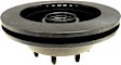 76808R Front, Driver or Passenger Side Brake Disc, Plain Surface, Vented, 8 Lugs, 325.63 mm,, R-Line Series