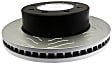 780736PER Front, Driver or Passenger Side Brake Disc, Plain Surface, Vented, 8 Lugs, 359.92 mm, Specialty Performance Series