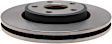 780868R Front, Driver or Passenger Side Brake Disc, Plain Surface, Vented, 5 Lugs, 329.95 mm, R-Line Series