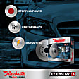 780870FZN Front, Driver or Passenger Side Brake Disc, Coated, Plain Surface, Vented, 5 Lugs, 350.01 mm, Element3 Series