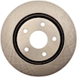 782275R Front, Driver or Passenger Side Brake Disc, Plain Surface, Vented, 5 Lugs, 332 mm, 3.6L, 6Cyl, R-Line Series