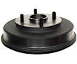 9336R Rear Brake Drum, 4 x 100 mm Bolt Pattern, 9.28 mm OD