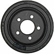 9498R Rear Brake Drum, 0.46 in. O.D.
