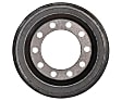 9593R Brake Drum, 10 x 11.25 in. Bolt Pattern, 17.45 mm OD