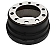 9593R Brake Drum, 10 x 11.25 in. Bolt Pattern, 17.45 mm OD