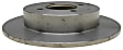 96155R Rear, Driver or Passenger Side Brake Disc, Plain Surface, Solid, 4 Lugs, 258.06 mm,, R-Line Series