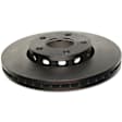 96421 Front, Driver or Passenger Side Brake Disc, Plain Surface, Vented, 5 Lugs, 287.53 mm, Specialty Performance Series