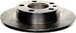 96779R Rear, Driver or Passenger Side Brake Disc, Plain Surface, Vented, 5 Lugs, 231.9 mm, R-Line Series