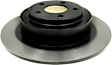 96937 Rear, Driver or Passenger Side Brake Disc, Plain Surface, Vented, 5 Lugs, 289.56 mm,, Specialty Performance Series