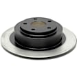 96937 Rear, Driver or Passenger Side Brake Disc, Plain Surface, Vented, 5 Lugs, 289.56 mm,, Specialty Performance Series