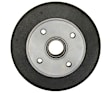 9719R Rear Brake Drum, 4 x 100 mm Bolt Pattern, 9.07 mm OD
