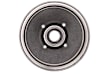 9719R Rear Brake Drum, 4 x 100 mm Bolt Pattern, 9.07 mm OD