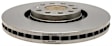 980028 Front, Driver or Passenger Side Brake Disc, Plain Surface, Vented, 5 Lugs, 320.8 mm,, Specialty Performance Series