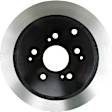 980032 Rear, Driver or Passenger Side Brake Disc, Plain Surface, Vented, 5 Lugs, 313.18 mm, 3.5L, 6Cyl, Specialty Truck, Medium Duty & School Bus Series