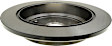 980032 Rear, Driver or Passenger Side Brake Disc, Plain Surface, Vented, 5 Lugs, 313.18 mm, 3.5L, 6Cyl, Specialty Truck, Medium Duty & School Bus Series