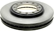 2018 Isuzu NPR - Front, Driver or Passenger Side Brake Disc, Plain Surface, Vented, 12 Lugs, 293.12 mm, Specialty Truck, Medium Duty & School Bus Series