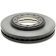2018 Isuzu NPR - Front, Driver or Passenger Side Brake Disc, Plain Surface, Vented, 12 Lugs, 293.12 mm, Specialty Truck, Medium Duty & School Bus Series